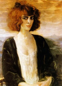 Portrait of Casati by Augustus Edwin John, 1919