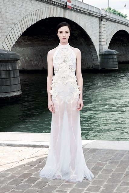 Ricardo Tissci for Givenchy, Autumn/Winter Couture 2011/2012.  Image via Vogue.com
