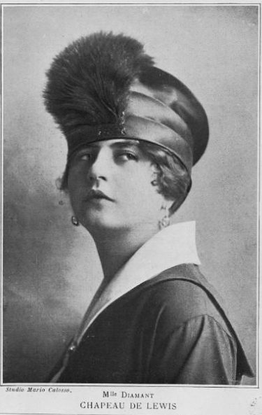 The harsh realities of war brought more subdued styles into fashion, continuing the trend towards small hats. While feathers were still used, they would never again reach the decorative glory they received in the pre-war years, a result of both the whims of fashion and strides made by wildlife activists to protect endangered species.